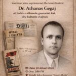 Akademinë Përkujtimore kushtuar Dr. Athanas Gegajt