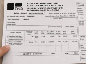 Faturat e reja për mbeturinat me rritje çmimi nxisin reagime në Ulqin, kërkohet shfuqizimi i çmimores