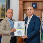 Nikollë Gegaj nderohet me Çertifikatë Mirënjohjeje nga Këshilli i Qarkut Shkodër
